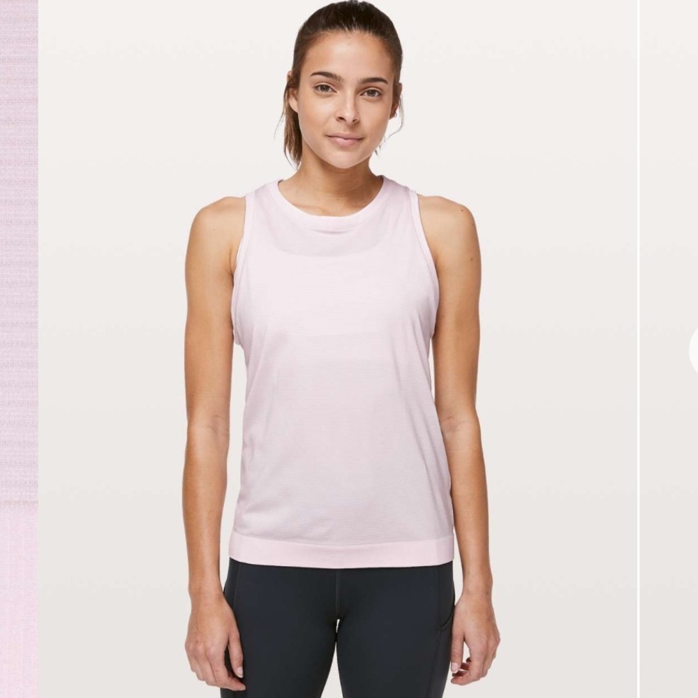 Lululemon Swiftly Breeze Tank Relaxed Fit Pink Glow - Picture 7 of 10